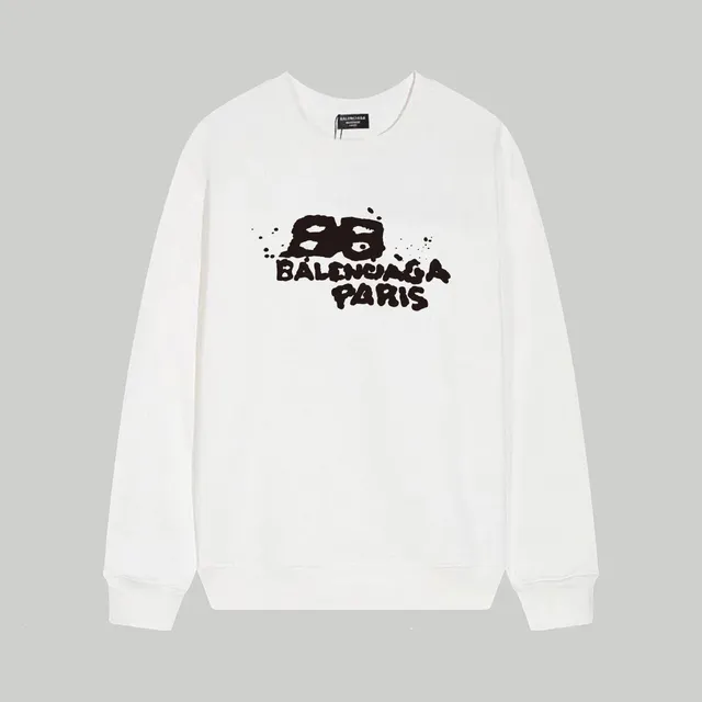 Balenciaga Crewneck Sweatshirt BB Logo Print