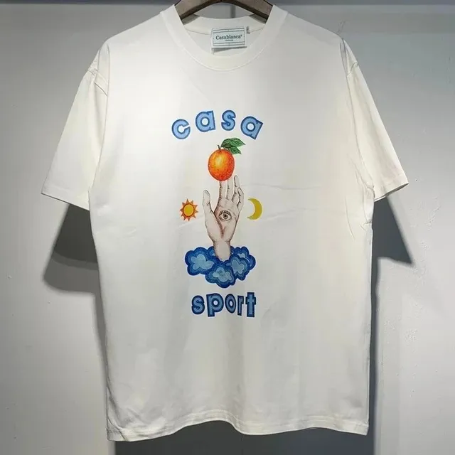Casablanca Graphic Tee Casa Sport Print