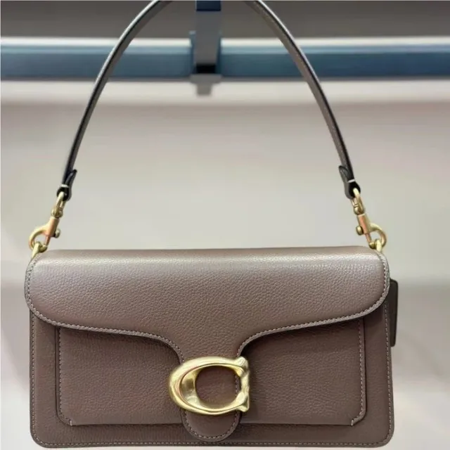 Coach Tabby Shoulder Bag Signature C Turn-Lock