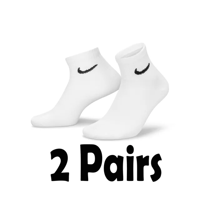 Nike Everyday Cushioned Ankle Socks Swoosh Logo