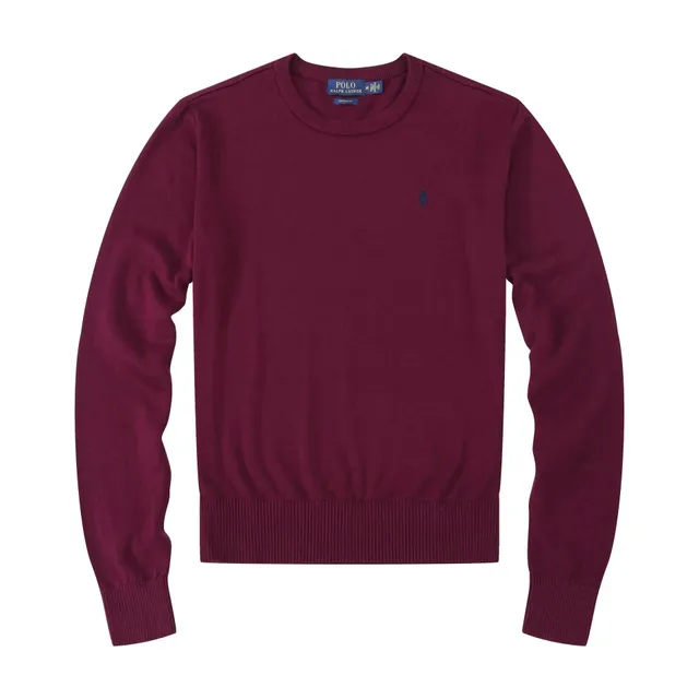 Polo Ralph Lauren Classic Fit Crewneck Sweater Merlot