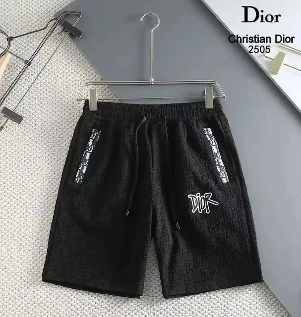Logo-Embroidered Shorts Dior Oblique Tape