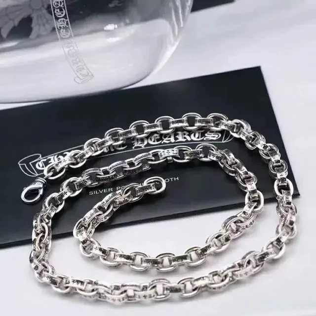 Chrome Hearts Chain Bracelet Silver Link