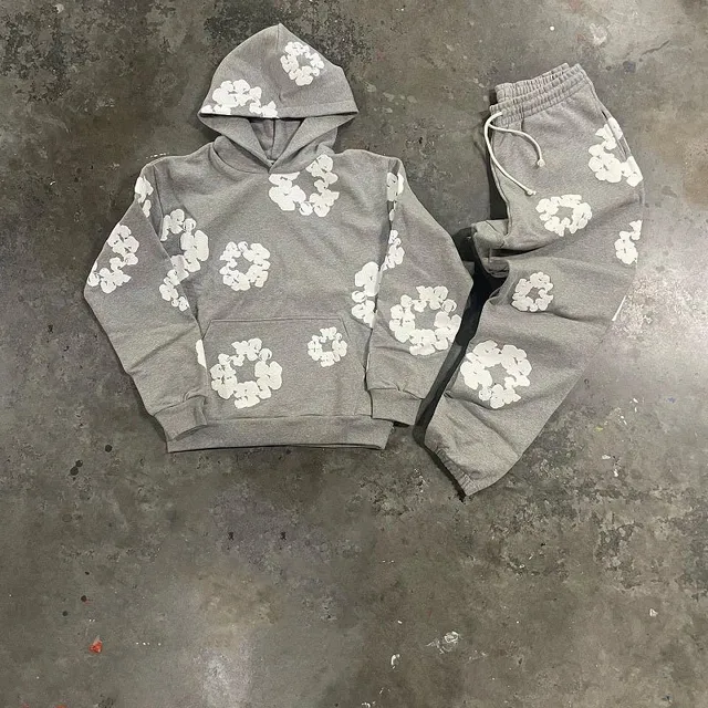 Gallery Dept. Floral Hoodie and Jogger Set Cloud Print