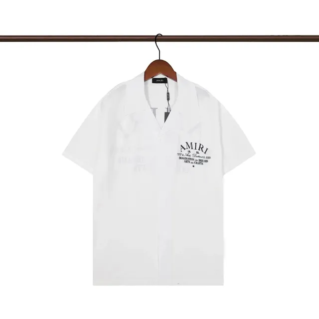 Amiri Short-Sleeve Shirt Logo Print