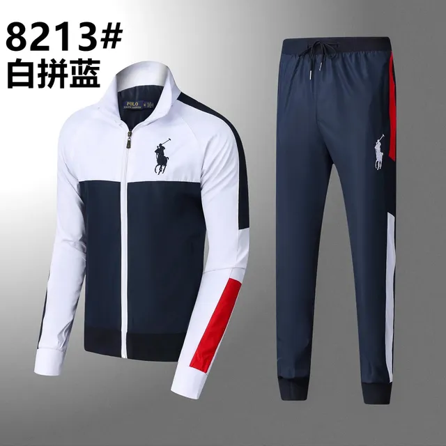 Polo Ralph Lauren Track Jacket and Joggers Set Color-Block