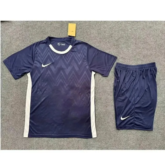 Nike Training Jersey and Shorts Set Chevron Pattern