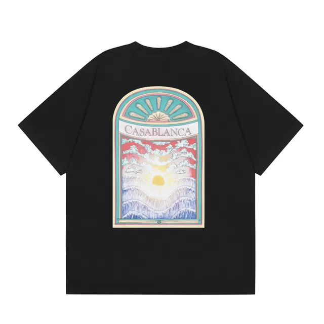 Casablanca Graphic Tee Sunset Arch Print