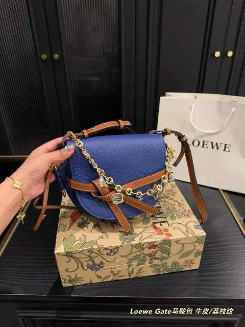 Loewe Gate Leather with Chain Detail