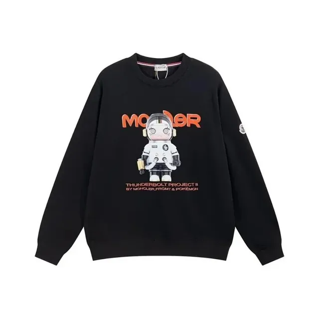 Moncler × Fragment Design × Pokémon Thunderbolt Project II Sweatshirt Astronaut Graphic