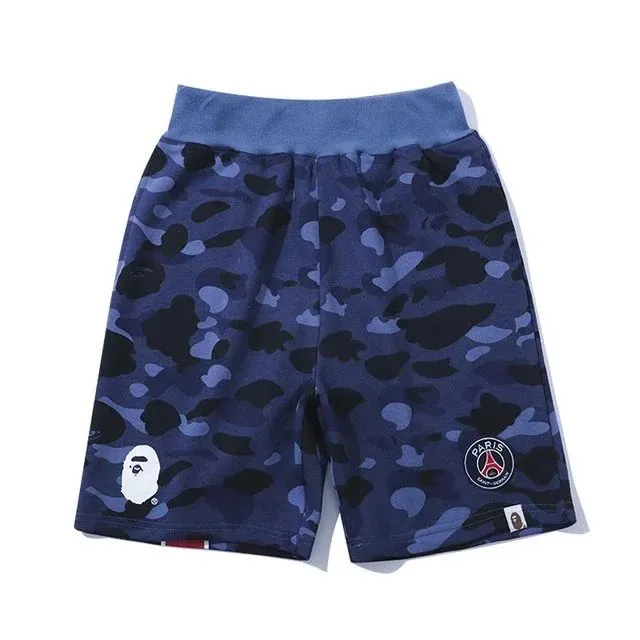BAPE × Paris Saint-Germain Camo Shorts PSG Collaboration
