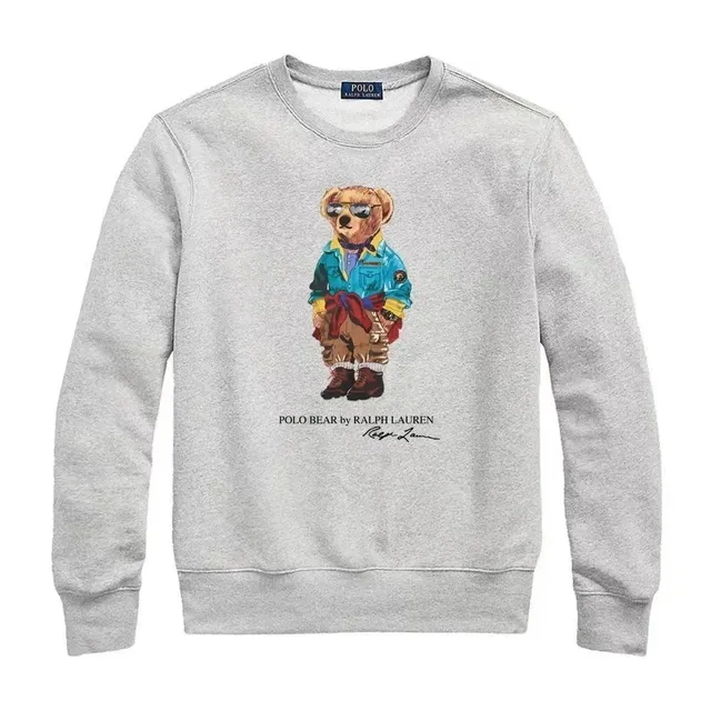 Polo Ralph Lauren Polo Bear Crewneck Sweatshirt Heather Grey