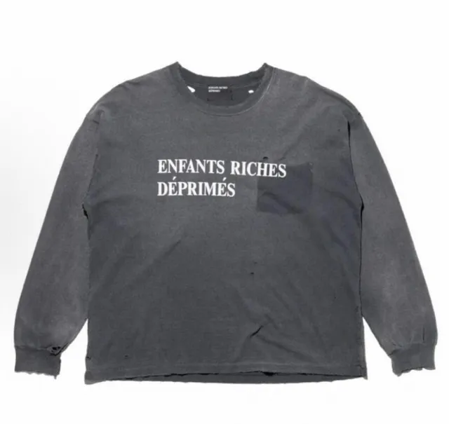 Long Sleeve Tee Enfants Riches Déprimés Print
