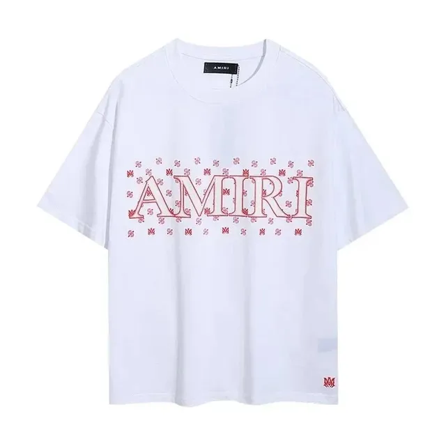 Logo Graphic Tee Embroidered AMIRI Logo
