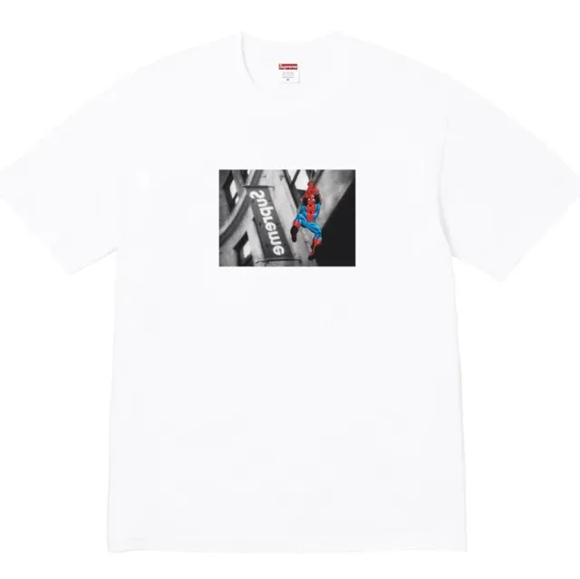 Supreme × Marvel Spider-Man Tee Spider-Man Photo Print