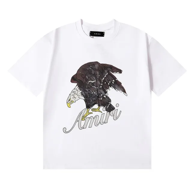 Amiri Eagle Graphic Tee Bald Eagle Print