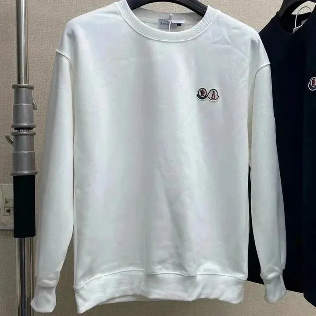 Moncler Crewneck Sweatshirt Logo Embroidery