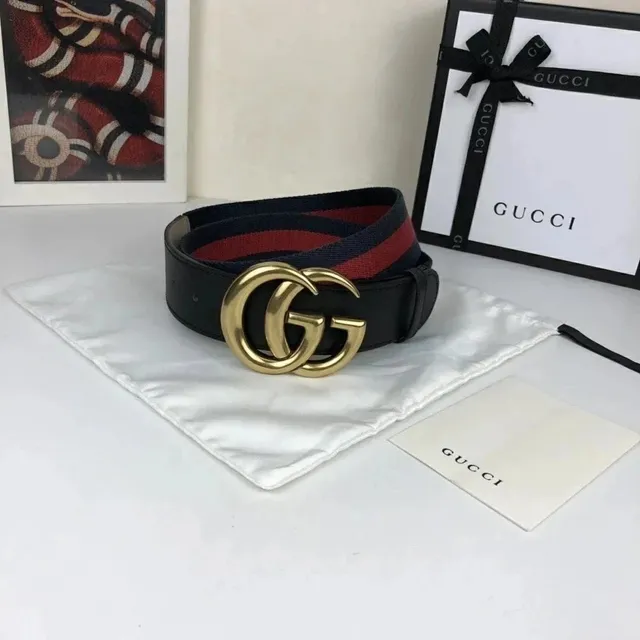 红蓝带 金扣