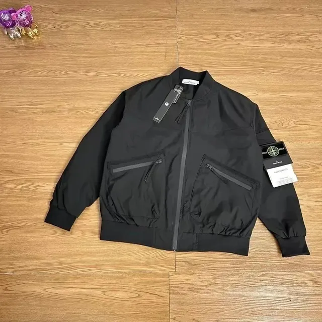 Stone Island Bomber Jacket Black