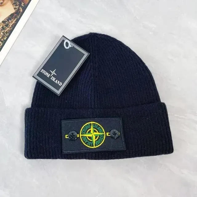 Stone Island Beanie Compass Patch