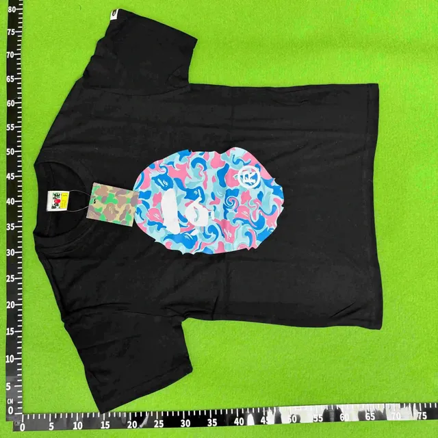 BAPE Shark Tee Camouflage Ape Head