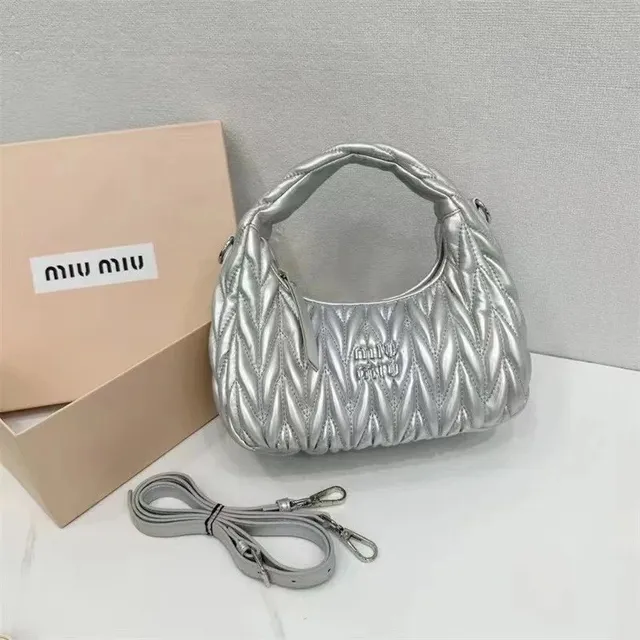 Miu Miu Jodie Quilted Leather