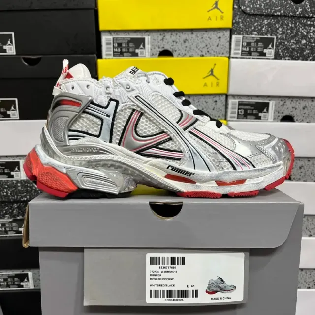 701-6黑白桃红 9016