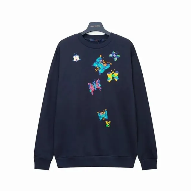 Louis Vuitton Crewneck Sweatshirt Butterfly Print