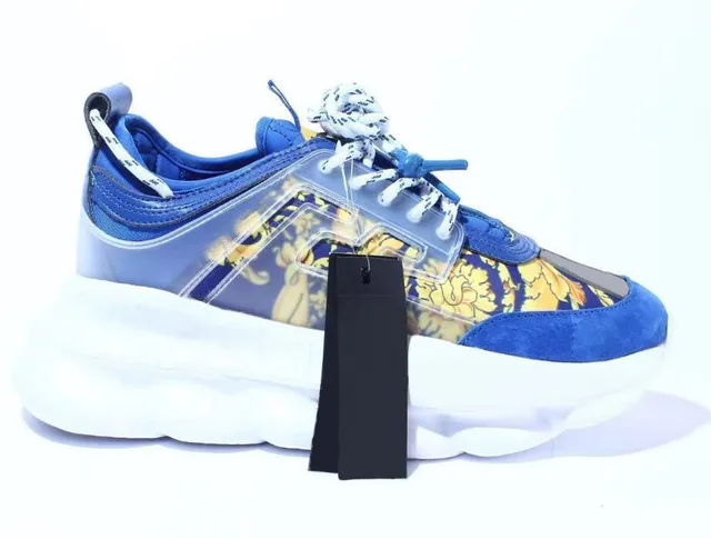 Versace Triple S Baroque Print