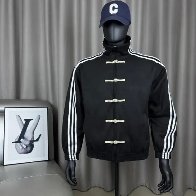 Adidas Track Jacket Chinese Knot Button