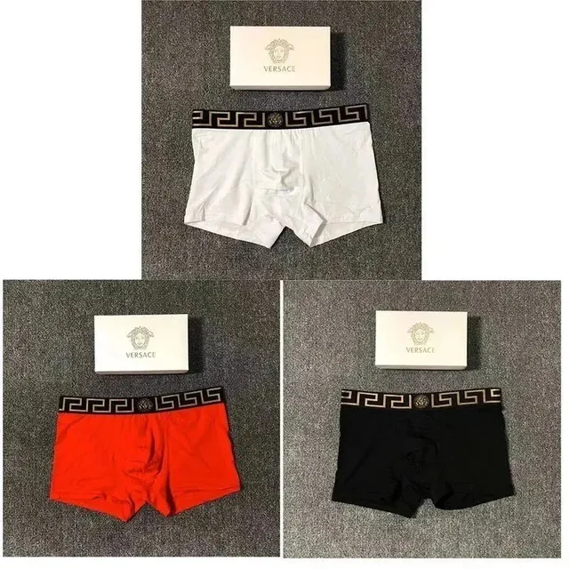 Versace Boxer Brief Greca Trim