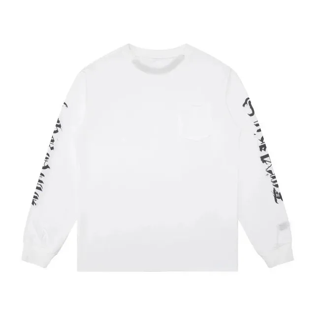 Supreme Long Sleeve Tee Black Logo Print