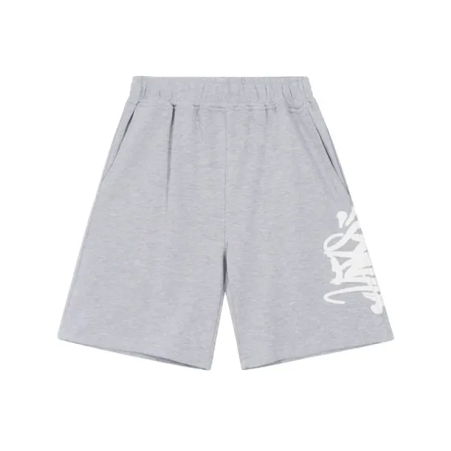 Stüssy Graffiti Logo Shorts Heather Grey