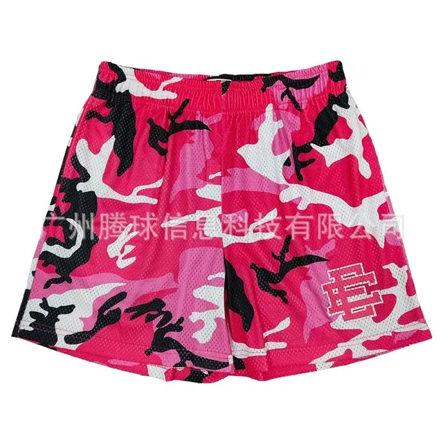 Mesh Shorts Camo Print