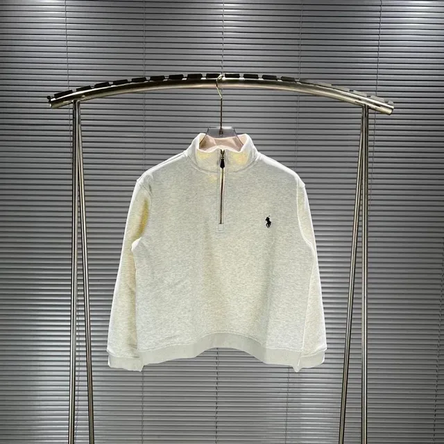 Polo Ralph Lauren Quarter-Zip Pullover Heathered Beige
