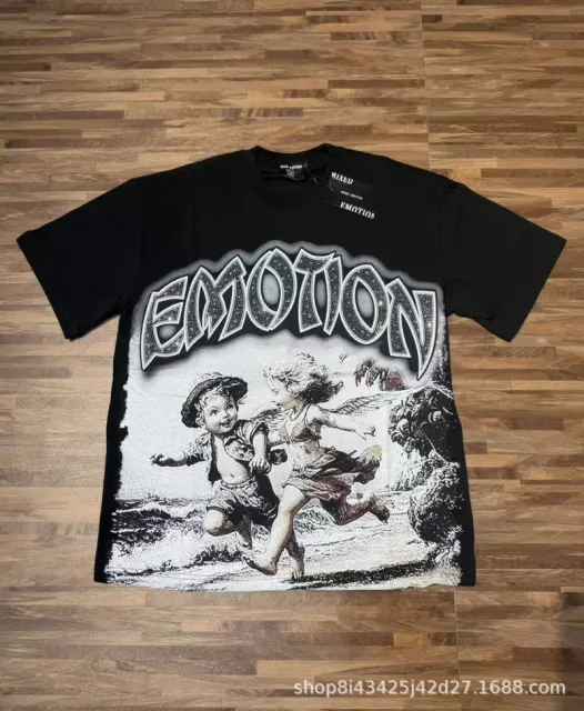 Mixed Emotion Graphic Tee Emotion Print
