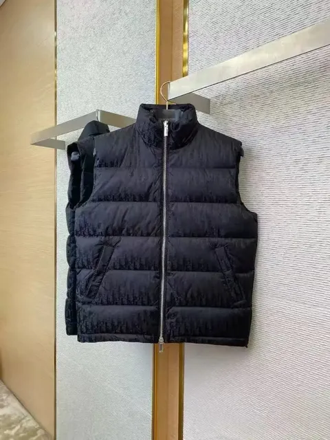 Dior Puffer Vest Oblique Monogram
