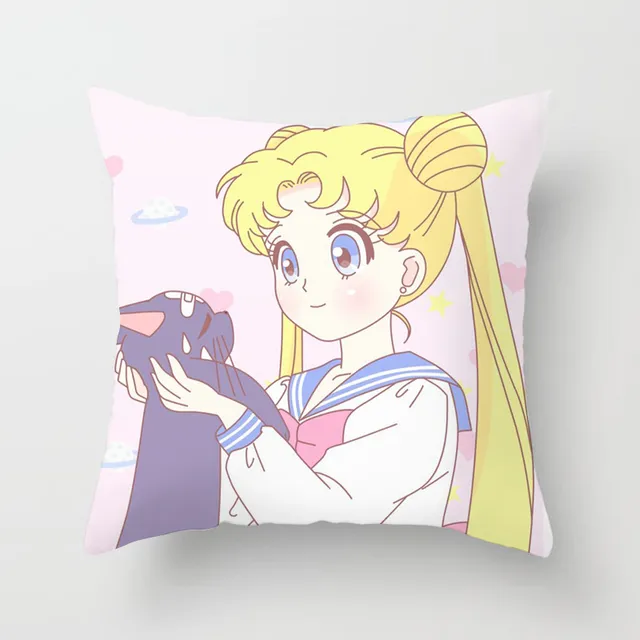 Sailor Moon Pillow Anime Character Print