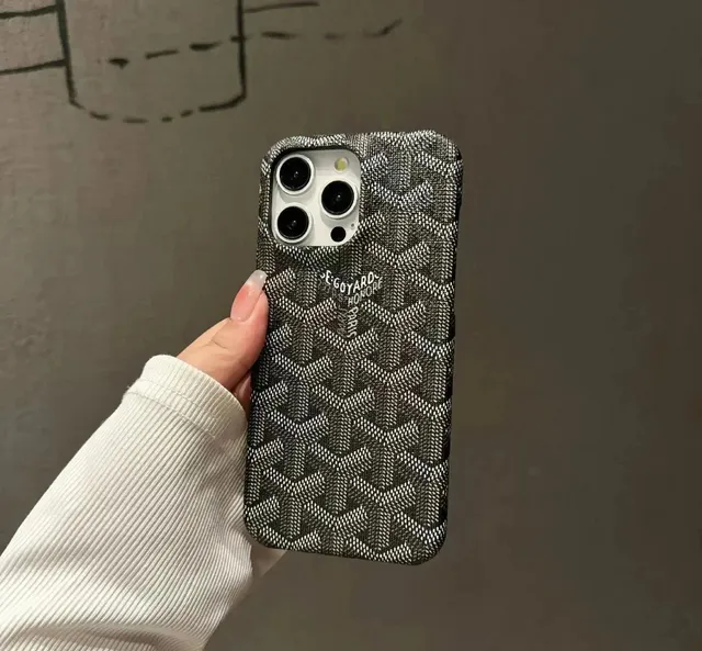 Goyard Phone Case Chevron Monogram