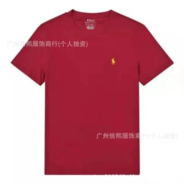 圆领红色