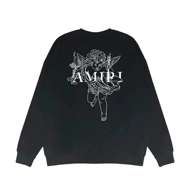 Amiri Cupid Sweatshirt White Outline Print
