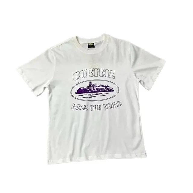 Graphic Tee Corteiz Rules The World