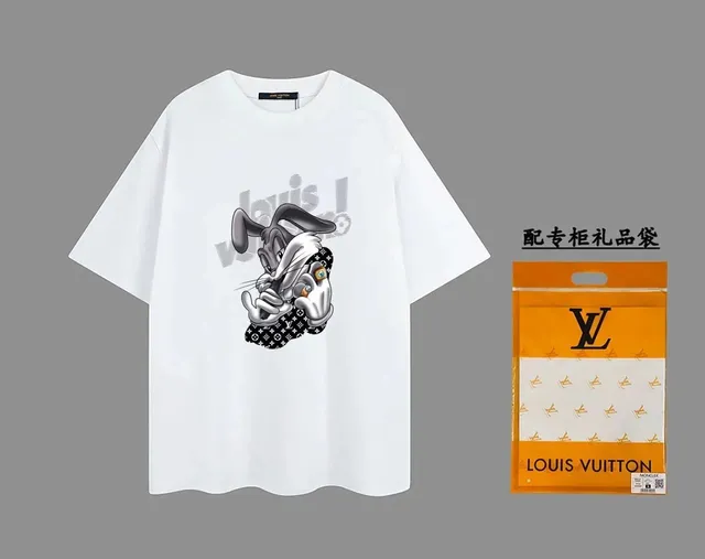 Louis Vuitton × Disney Bugs Bunny Tee LV Monogram Print