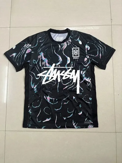 Stüssy Korea National Team Jersey Abstract Print