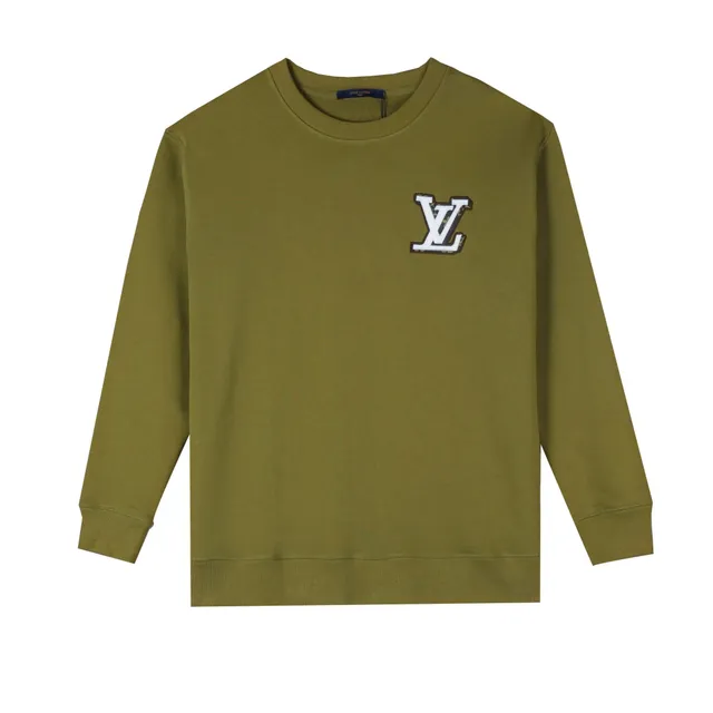 Louis Vuitton Crewneck Sweatshirt LV Logo Patch