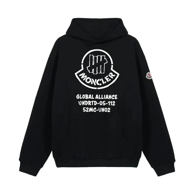 Moncler × Undefeated Hooded Sweatshirt Global Alliance