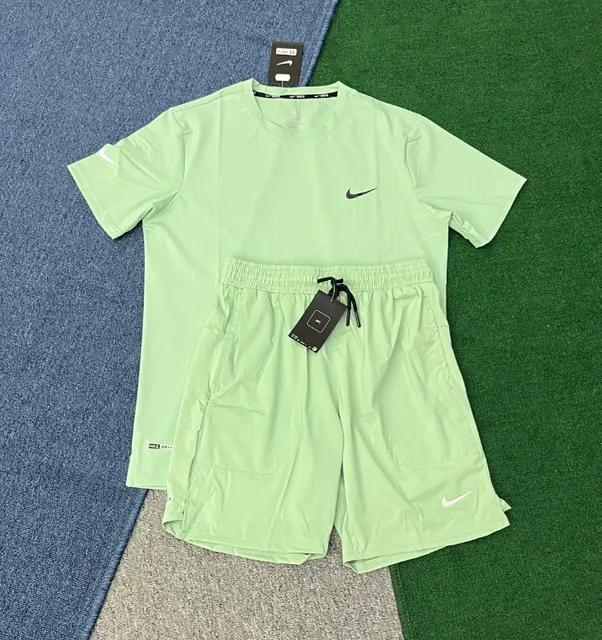 Nike Training Set Lime Green