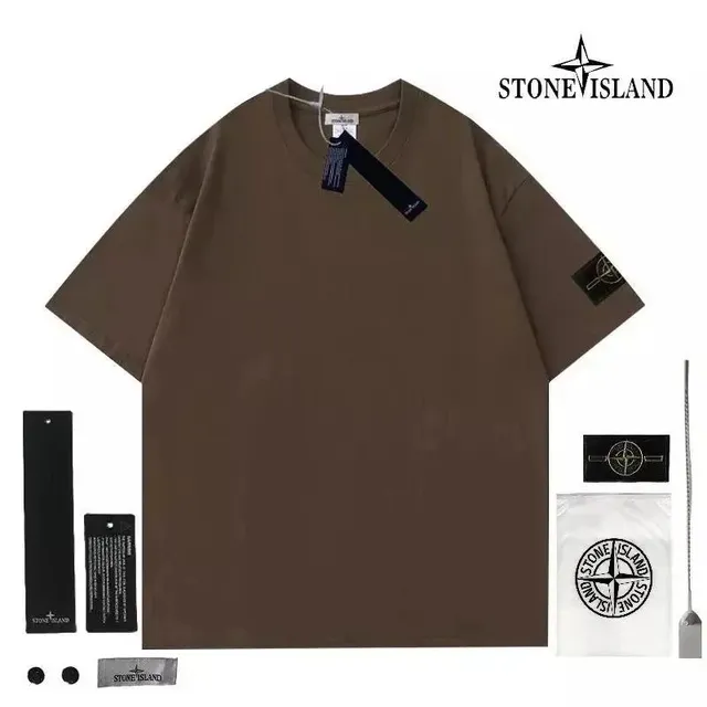Stone Island T-Shirt Compass Logo Patch