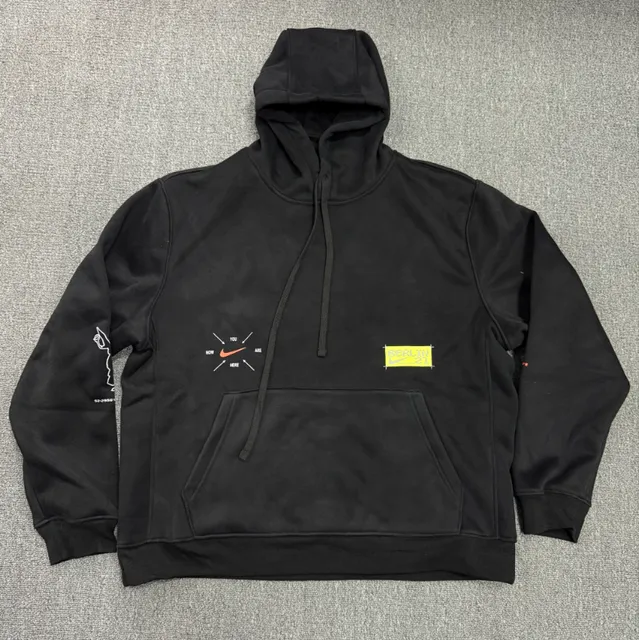 Nike Hooded Sweatshirt Graphic Patch