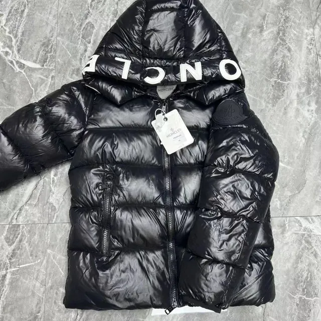 Moncler Logo Hooded Puffer Jacket